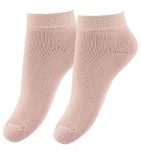 Fuzzies Ankelstrømper - 2-Pak - Pudder Fuzzies Ankelstrømper - 2-Pak - Pudder