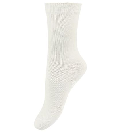 Fuzzies Strømper m. Antiskrid - Hvid Fuzzies Strømper m. Antiskrid - Hvid