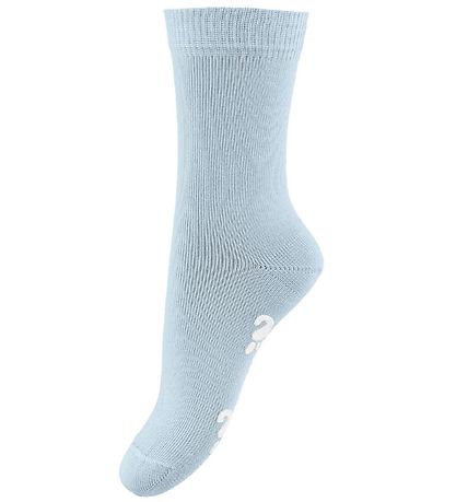 Fuzzies Socks w. Non-Slip - Light Blue Fuzzies Socks w. Non-Slip - Light Blue