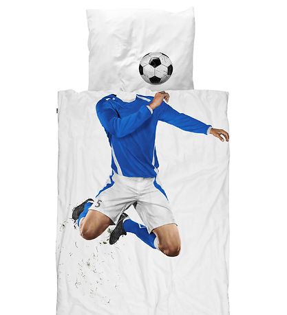 Snurk Bettwäsche - Erwachsen - Blauer Fußballspieler Snurk Bettwäsche - Erwachsen - Blauer Fußballspieler