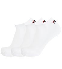 Fila Nilkkasukat - 3 kpl - Valkoinen Fila Nilkkasukat - 3 kpl - Valkoinen
