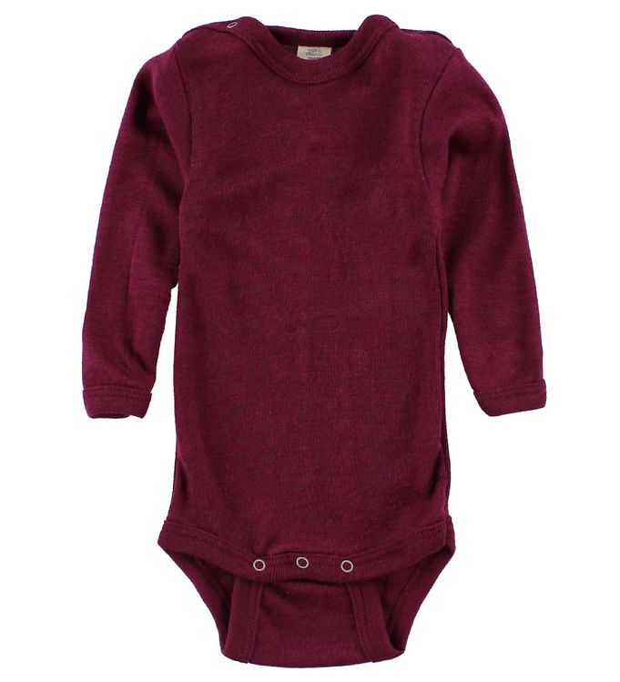 Body Med Lange Ærmer I Merino Uld Og Silke