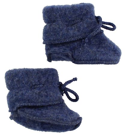 Botillons - Laine Engel - Bleu Chiné Botillons - Laine Engel - Bleu Chiné
