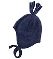 Engel Baby Hat - Wool - Blue Melange Engel Baby Hat - Wool - Blue Melange