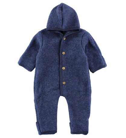 Engel Køredragt - Uld - Blåmeleret