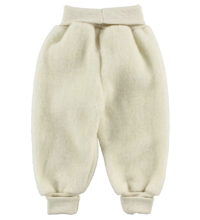 Engel Natur Lange Bukser m. Foldekant - Natur