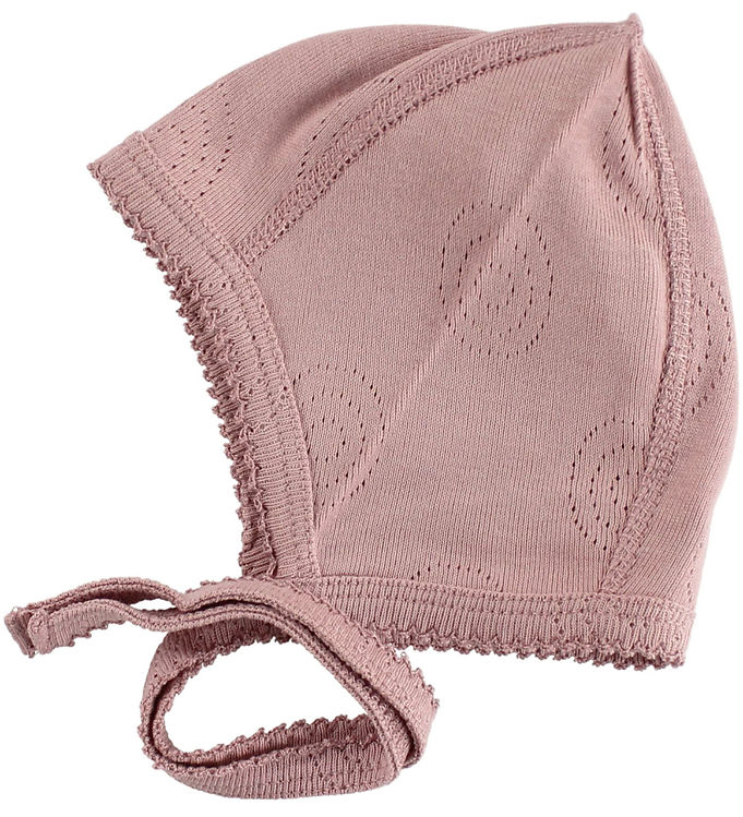 Smallstuff Babyhjelm - Pudder m. Hulmønster