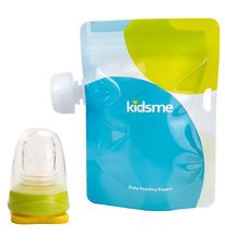 KidsMe Food Pouches w. Adapter - Lime KidsMe Food Pouches w. Adapter - Lime
