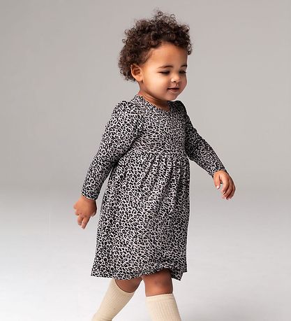 MarMar Bodysuit w. Skirt - Grey Leopard MarMar Bodysuit w. Skirt - Grey Leopard