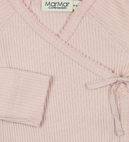 MarMar Slå-om Body l/æ - Rib - Modal - Rosa