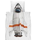Snurk Bedding - Adult - White w. Rocket