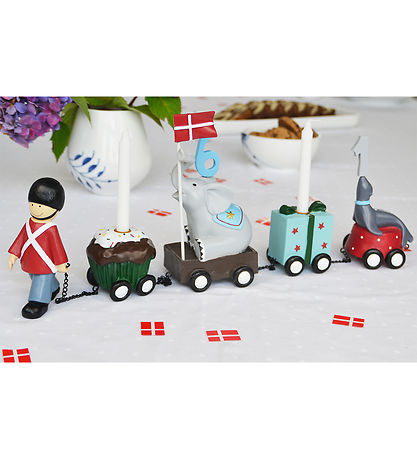 Kids by Friis Birthday Train - 45 cm - Soldier Kids by Friis Birthday Train - 45 cm - Soldier