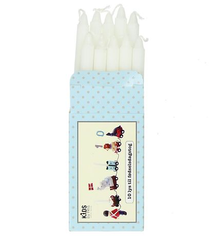 Kids by Friis Light - 10 pcs - 11 cm - Birthday Train Kids by Friis Light - 10 pcs - 11 cm - Birthday Train