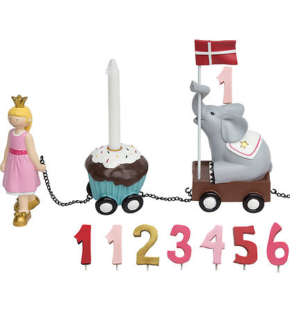 Kids by Friis Fødselsdagstog - 45 cm - Prinsesse