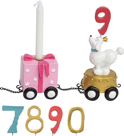 Kids by Friis Fødselsdagstog - 45 cm - Prinsesse