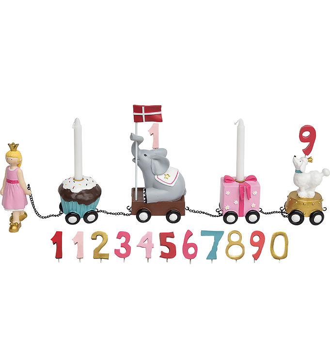 Kids by Friis Fødselsdagstog - 45 cm - Prinsesse