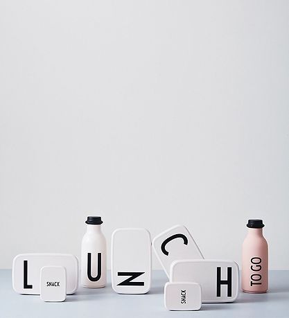 Design Letters Drikkeflaske - 500 ml - Pink m. TO GO Design Letters Drikkeflaske - 500 ml - Pink m. TO GO