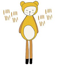 Fabelab Wallstickers - Dreamy Friend Bear - Yellow w. Bear Fabelab Wallstickers - Dreamy Friend Bear - Yellow w. Bear