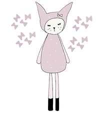 Fabelab Wallstickers - Dreamy Friend Bunny - Ljós fjólublátt M. Fabelab Wallstickers - Dreamy Friend Bunny - Ljós fjólublátt M.