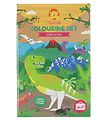 Tiger Tribe Colouring Set - Dinosaurs Tiger Tribe Colouring Set - Dinosaurs