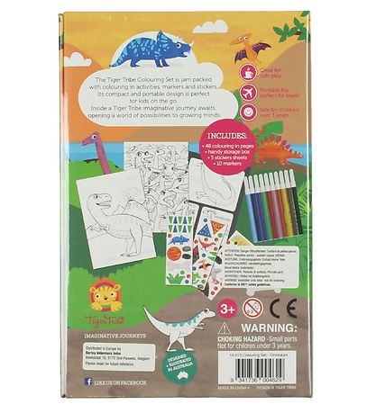 Tiger Tribe Buntstifte-Set - Dinosaurs Tiger Tribe Buntstifte-Set - Dinosaurs