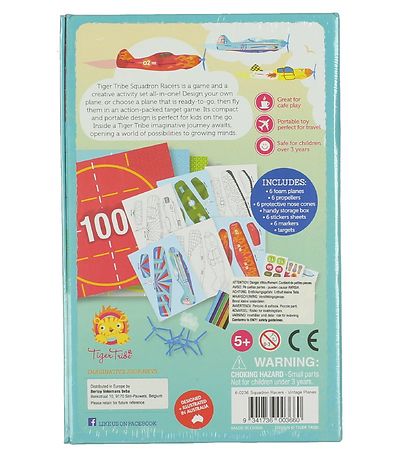 Tiger Tribe Play Set - Squadron Racers - Vintage Planes