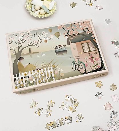 Vissevasse Puslespil - House by The Sea - 1000 Brikker Vissevasse Puslespil - House by The Sea - 1000 Brikker