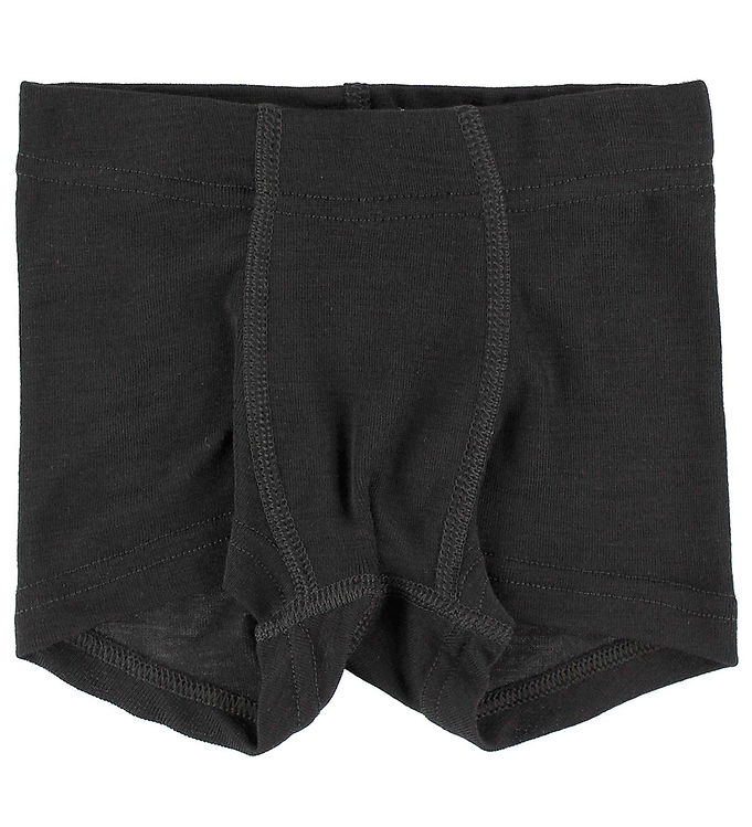 Joha Boxershorts - Uld/Silke - Sort