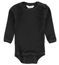 Joha Body l/æ - Uld/Silke - Sort Joha Body l/æ - Uld/Silke - Sort