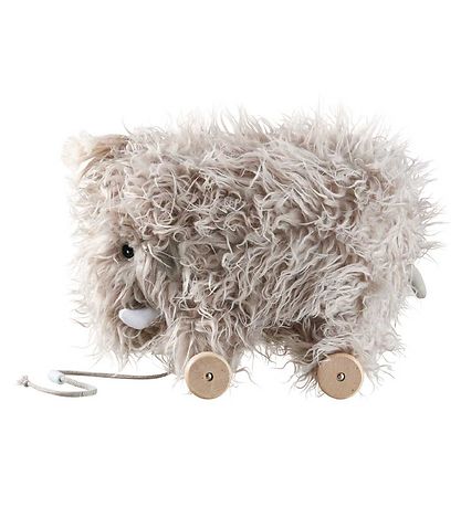 Kids Concept Pull Along Toy - Mammut - Gray Kids Concept Pull Along Toy - Mammut - Gray
