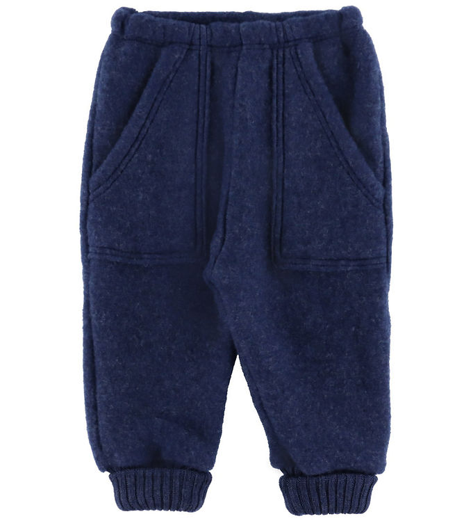 Joha Bukser - Uld - Navy billede