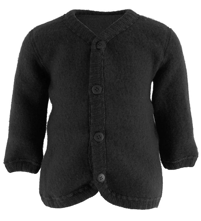 Joha Cardigan - Uld - Sort