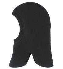 Cagoule Joha - 2 Couches - Laine - Noir Cagoule Joha - 2 Couches - Laine - Noir