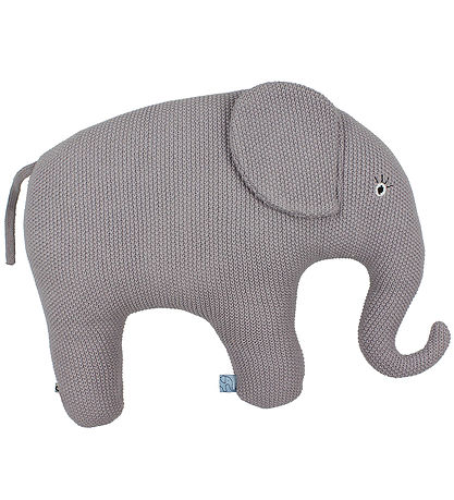 Smallstuff Pude - Elefant - 35x40 - Lilla