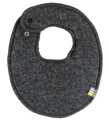 Bavoir Bandana Joha - Laine - Gris Charbon Bavoir Bandana Joha - Laine - Gris Charbon