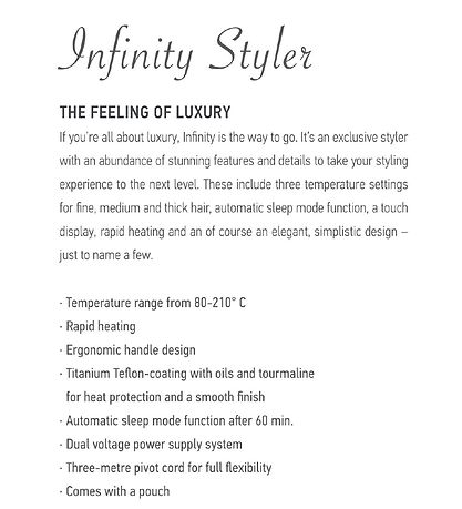 HH Simonsen Infinity Styler - Sort