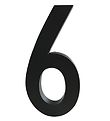 Nombre Majuscule Design Letters - 6 - Noir Nombre Majuscule Design Letters - 6 - Noir