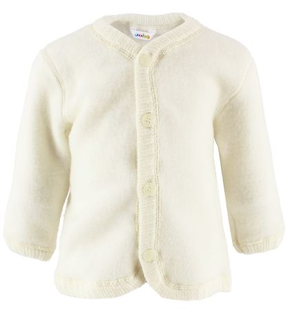 Joha Cardigan - Uld - Creme