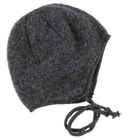 Joha Babyhjelm - Uld - Koksgrå Joha Babyhjelm - Uld - Koksgrå