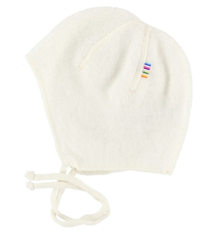 Joha Babyhjelm - Uld - Creme billede