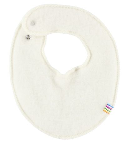 Joha Teething Bib - Wool - Ivory Joha Teething Bib - Wool - Ivory