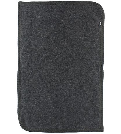 Couverture Joha - 85x58 - Laine - Gris Charbon