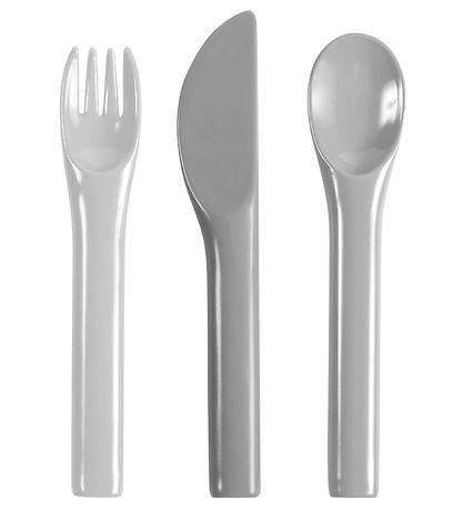 Sebra Bestik - Melamin - Grå Sebra Bestik - Melamin - Grå