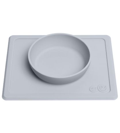 EzPz Happy Mini Bowl - Silikon - Gråblå