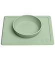 EzPz Happy Mini Bowl - Silicone - Dusty Groen