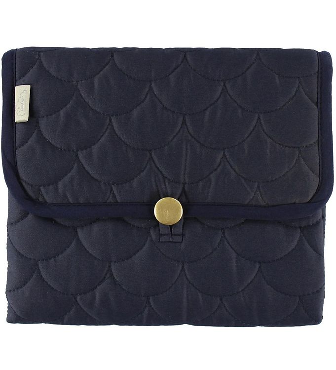 Cam Cam Pusleunderlag - Quilted - 70x44 cm - Navy