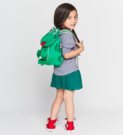 Affenzahn Backpack - Small - Finn Frog - Green Affenzahn Backpack - Small - Finn Frog - Green