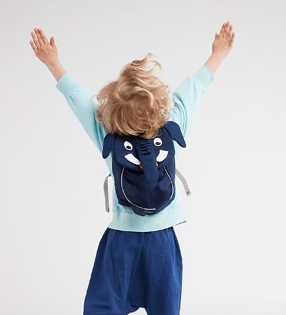 Affenzahn Rygsæk - Lille - Emil Elephant - Navy