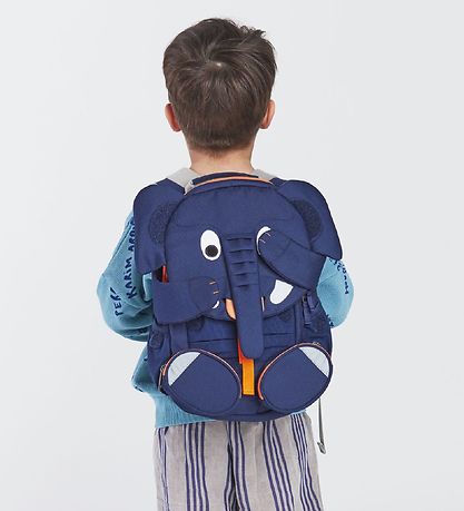 Affenzahn Rucksack - Groß - Elias Elephant - Navy Affenzahn Rucksack - Groß - Elias Elephant - Navy