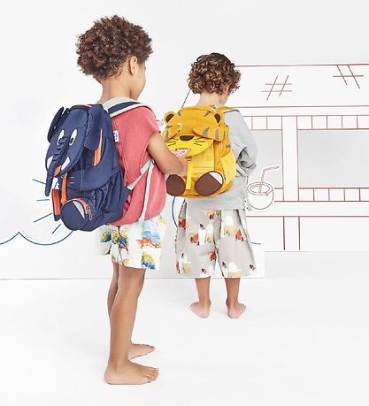 Affenzahn Rucksack - Groß - Elias Elephant - Navy Affenzahn Rucksack - Groß - Elias Elephant - Navy